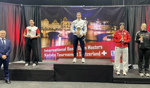 Marta Buono, dall’Italia all’oro di Basilea: due settimane da protagonista per la Ippon 2 Karate Biella Marta Buono, dall’Italia all’oro di Basilea: due settimane da protagonista per la Ippon 2 Karate Biella