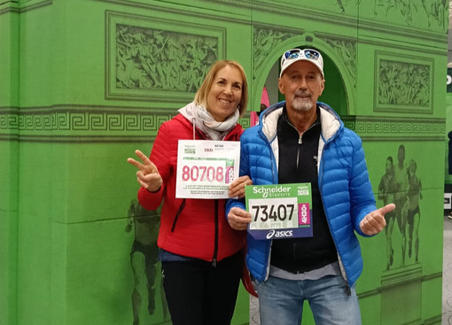 Due biellesi alla Maratona di Parigi 2026