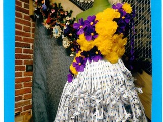 L’arte senza confini di Sandra Marchisotti: la carta crespa che emoziona grandi e bambini foto Copyright Roberto Marchisotti