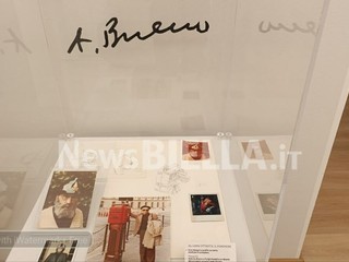 Biella, al Palazzone la mostra dedicata ad Antonio Bueno FOTO e VIDEO Mattia Baù per newsbiella.it