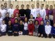 Il gruppo di atlete di Eurogymnica insieme a Silviya Miteva