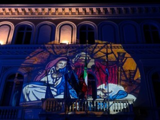 A Biella un nuovo evento natalizio: il mapping illumina Palazzo Oropa A Biella un nuovo evento natalizio: il mapping illumina Palazzo Oropa