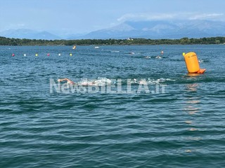 Nuoto pinnato, Minetto e Crivello dominano gli Italiani di Viverone FOTO e VIDEO Massimo Giacobbe per newsbiella.it