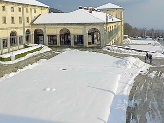 Oropa imbiancata nelle foto di un lettore foto Ezio Cairoli