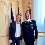 Carabinieri, a Biella nuova visita istituzionale per il comandante provinciale Spaziani (foto dalla pagina Facebook della Provincia di Biella) Carabinieri, a Biella nuova visita istituzionale per il comandante provinciale Spaziani (foto dalla pagina Facebook della Provincia di Biella)