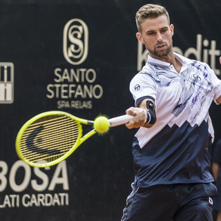Tennis: Stefano Napolitano vince il doppio al Challenger di Roma