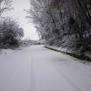 La Valle Elvo innevata negli scatti di Luca Stecchi