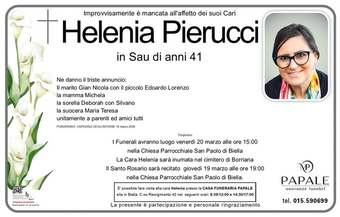 Helenia Pierucci in Sau