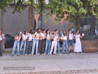 Maturità 2026, a Biella studenti in piazza Duomo per cantare "Notte prima degli esami" FOTO e VIDEO Nicola rasolo per Newsbiella.it
