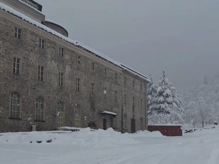 Oropa imbiancata nelle foto di un lettore foto Ezio Cairoli