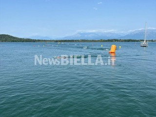 Nuoto pinnato, Minetto e Crivello dominano gli Italiani di Viverone FOTO e VIDEO Massimo Giacobbe per newsbiella.it