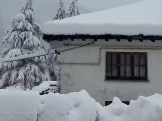 Oropa imbiancata nelle foto di un lettore foto Ezio Cairoli