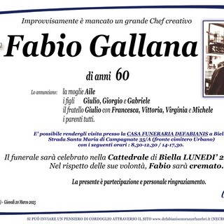 Fabio Gallana Fabio Gallana