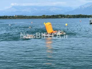 Nuoto pinnato, Minetto e Crivello dominano gli Italiani di Viverone FOTO e VIDEO Massimo Giacobbe per newsbiella.it