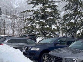 Oropa imbiancata nelle foto di un lettore foto Ezio Cairoli