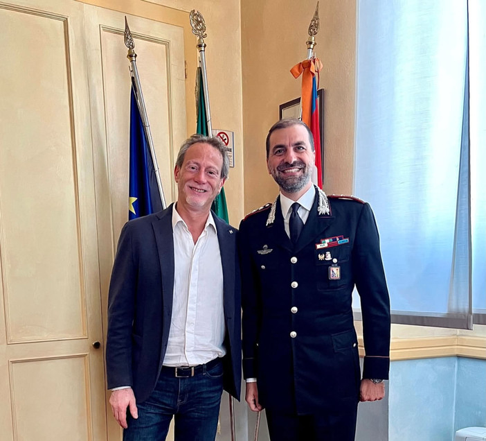 Carabinieri, a Biella nuova visita istituzionale per il comandante provinciale Spaziani (foto dalla pagina Facebook della Provincia di Biella) Carabinieri, a Biella nuova visita istituzionale per il comandante provinciale Spaziani (foto dalla pagina Facebook della Provincia di Biella)