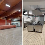 Cavaglià, nuove luci al LED per il salone polivalente (foto dalla pagina Facebook di Comune di Cavaglià)