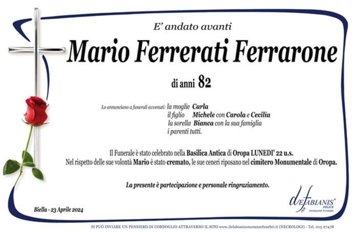 Mario Ferrerati Ferrarone