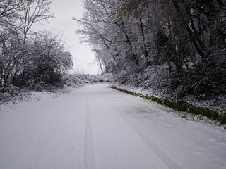 La Valle Elvo innevata negli scatti di Luca Stecchi
