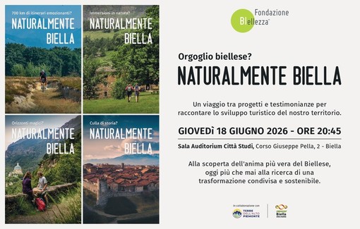 Orgoglio biellese? Naturalmente Biella: se ne parla a Città Studi Orgoglio biellese? Naturalmente Biella: se ne parla a Città Studi