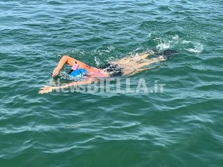 Nuoto pinnato, Minetto e Crivello dominano gli Italiani di Viverone FOTO e VIDEO Massimo Giacobbe per newsbiella.it