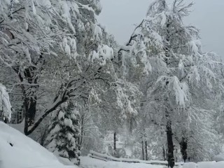 Oropa imbiancata nelle foto di un lettore foto Ezio Cairoli