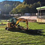 Valdilana, il campo da calcio di Ponzone si rifà il look (foto dalla pagina Facebook di Comune di Valdilana)