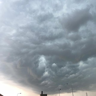 maltempo nuvole