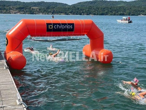 Nuoto pinnato, Minetto e Crivello dominano gli Italiani di Viverone FOTO e VIDEO Massimo Giacobbe per newsbiella.it