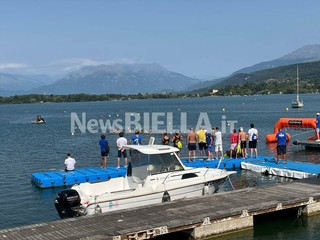 Nuoto pinnato, Minetto e Crivello dominano gli Italiani di Viverone FOTO e VIDEO Massimo Giacobbe per newsbiella.it