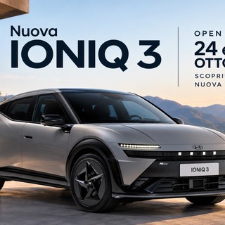 Hyundai IONIQ 3 arriva a Biella, da Nuova Assauto un weekend speciale il 24 e 25 per scoprire la nuova arrivata