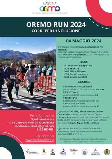Running: Fervono i preparativi per la Oremo Run