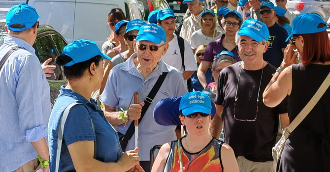 Biella, Oltre ogni ostacolo, Olivero: "L'accessibilità riguarda tutti" e Scaramuzzi percorre il tragitto in sedia a rotelle Biella, Oltre ogni ostacolo, Olivero: "L'accessibilità riguarda tutti" e Scaramuzzi percorre il tragitto in sedia a rotelle