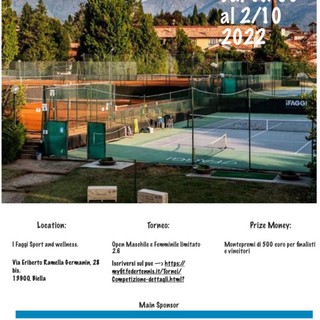 I Faggi, Trofeo Open Bergo 500, sono aperte le iscrizioni