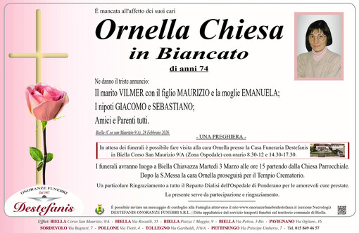 Ornella Chiesa in Biancato
