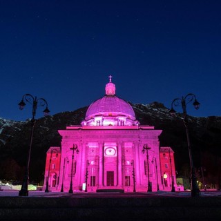Oropa, visita guidata alla cupola in rosa: un tributo al Giro d’Italia - Foto di Stefano Ceretti.
