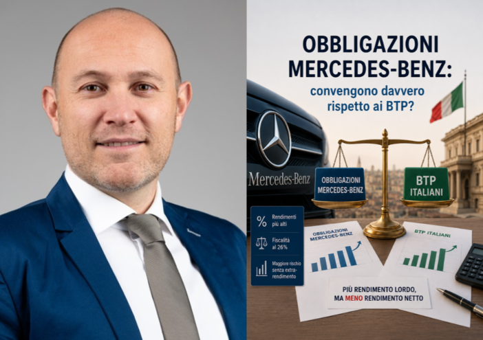 Obbligazioni Mercedes-Benz: convengono davvero rispetto ai BTP?