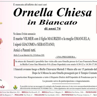 Ornella Chiesa in Biancato