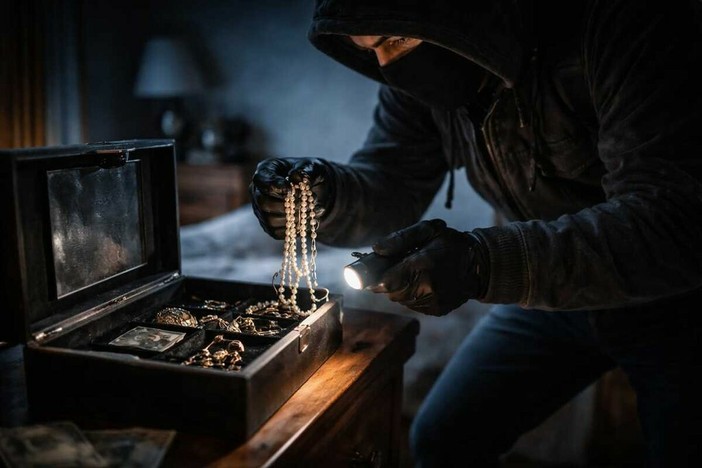 Furto a Quaregna Cerreto: rubano oro e bigiotteria - Foto di repertorio Furto a Quaregna Cerreto: rubano oro e bigiotteria - Foto di repertorio