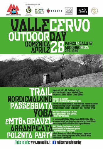 Valle Cervo Outdoor Day: ad Andorno una giornata di sport all’aperto.