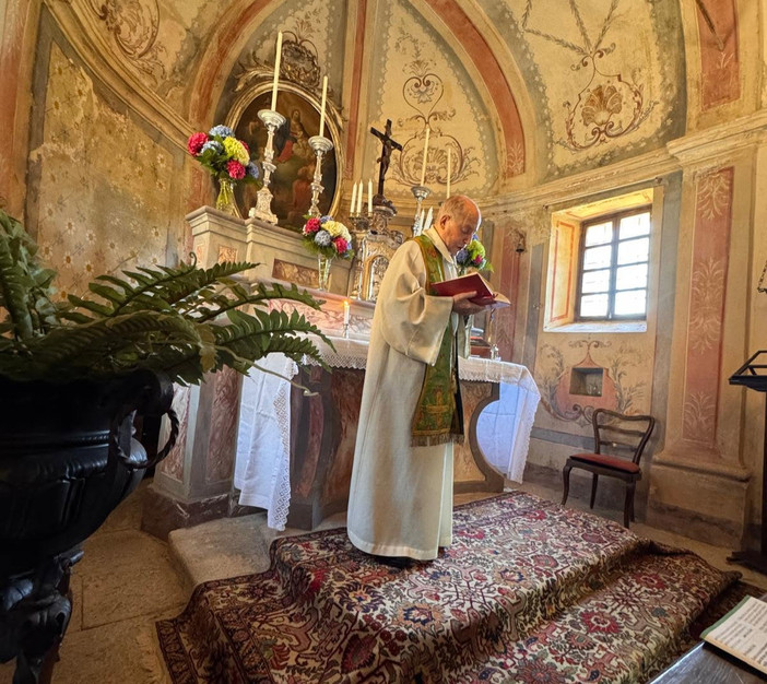 Sagliano Micca, comunità di Oneglie in festa con la Santa Messa in chiesa (foto dalla pagina Facebook di SiAmo Sagliano) Sagliano Micca, comunità di Oneglie in festa con la Santa Messa in chiesa (foto dalla pagina Facebook di SiAmo Sagliano)