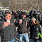 Nuova location per il motoraduno di Capodanno a Oropa: centinaia di moto davanti alla Basilica Nuova FOTO e VIDEO Mauro Benedetti per newsbiella.it
