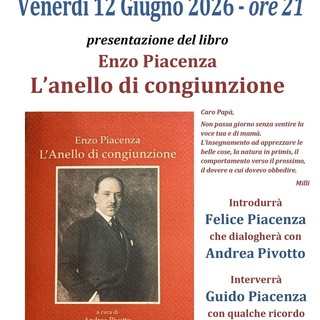 Un libro dedicato a Enzo Piacenza, la presentazione a Pollone