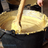 Rosazza, conto alla rovescia per la distribuzione della polenta concia della Pro Loco (foto di repertorio)