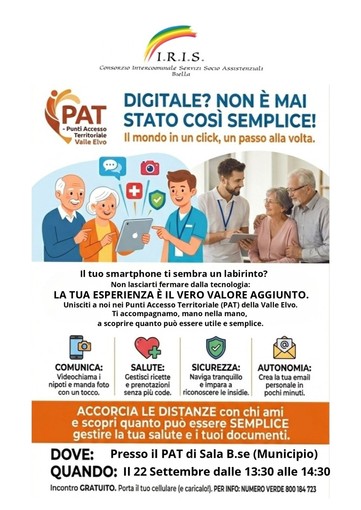 Sala Biellese, un incontro gratuito per imparare a usare lo smartphone Sala Biellese, un incontro gratuito per imparare a usare lo smartphone
