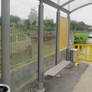 Occhieppo Inferiore, nuove pensiline per autobus: più comfort e decoro, foto archivio