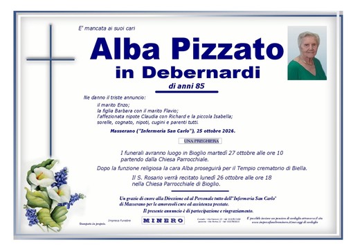 Alba Pizzato in Debernardi