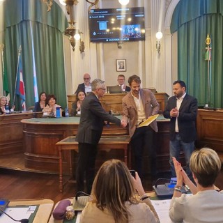 Al pilota biellese Pinzano l'omaggio della Città di Biella