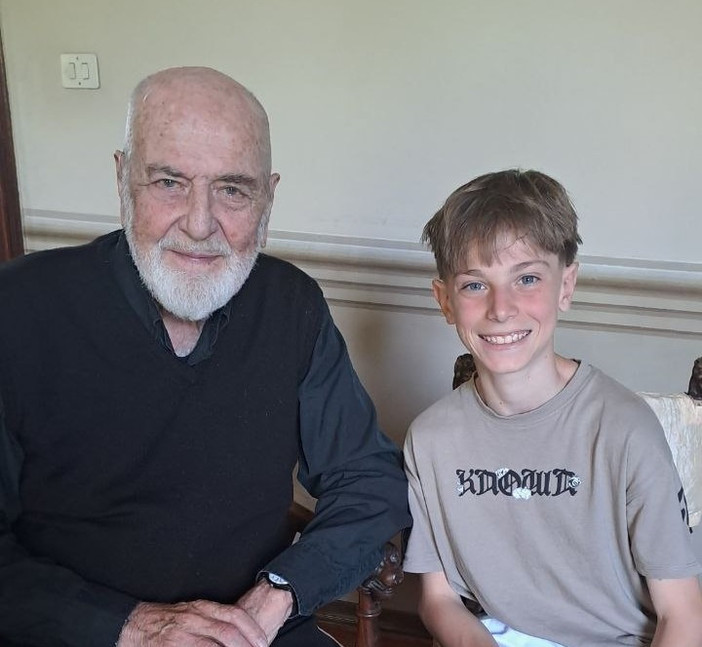 All'esame di terza media con l'intervista a Michelangelo Pistoletto