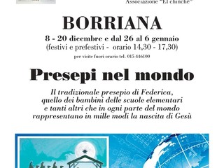Borriana: mercatino e mostra dei presepi con l’Associazione El Chinchè